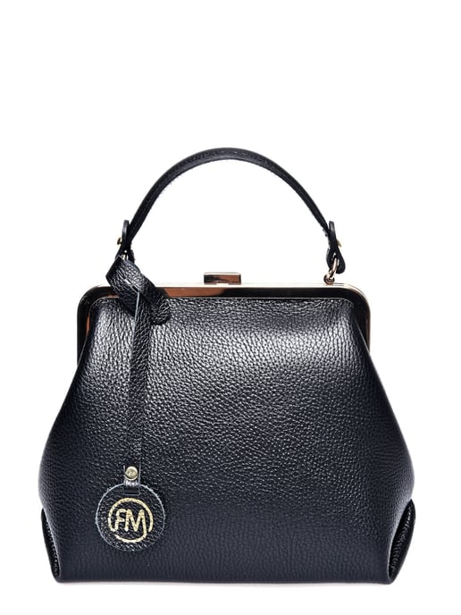 Roberta M Negro Bolso de cuero - Image 1