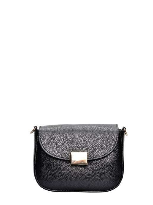 Anna Luchini Negro Bolso de cuero - Image 1