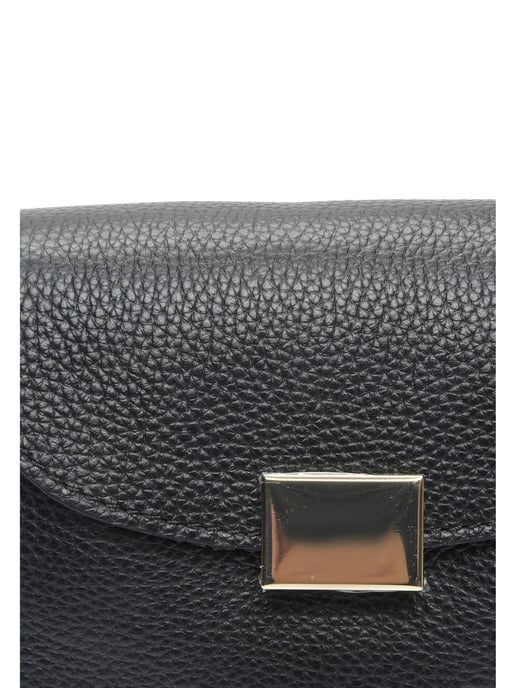 Anna Luchini Negro Bolso de cuero - Image 3
