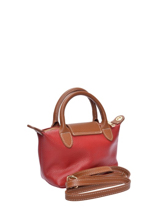 Roberta M Rojo Bolso de cuero - Image 2
