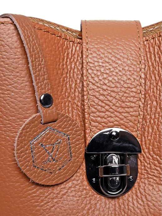 Luisa Vannini Brown Bolso de cuero - Image 3
