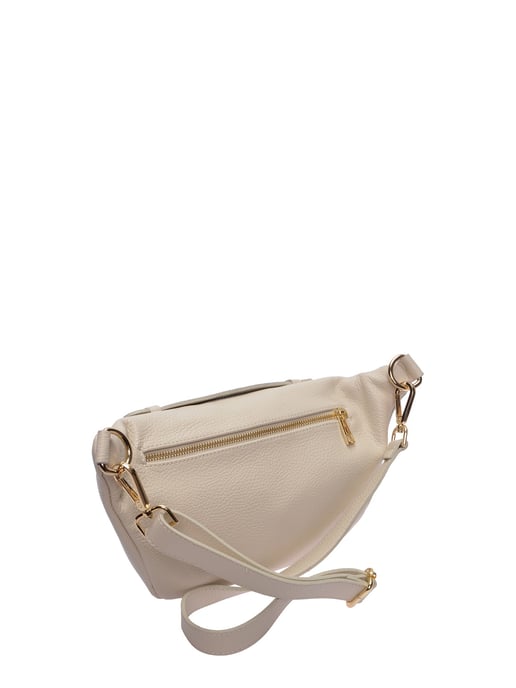 Roberta M Beige Bolso de cuero - Image 2