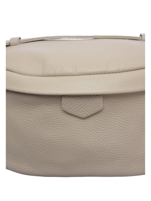 Roberta M Beige Bolso de cuero - Image 3