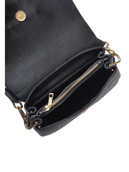 Isabella Rhea Negro Bolso de cuero - Image 4