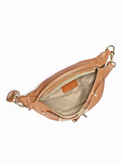 Anna Luchini Brown Bolso de cuero - Image 4