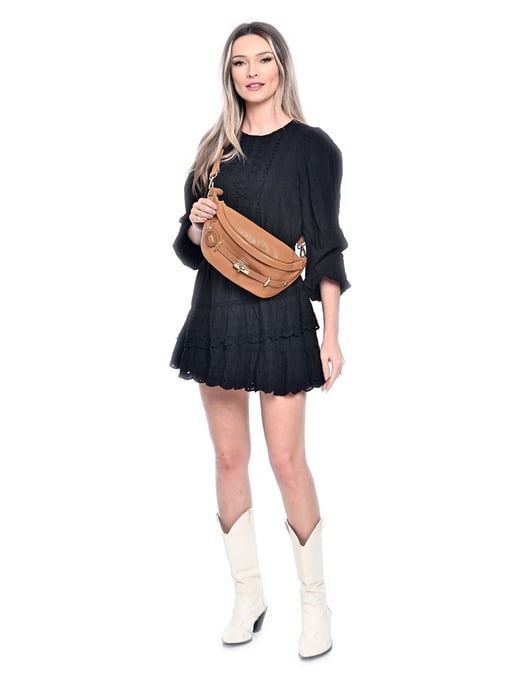 Anna Luchini Brown Bolso de cuero - Image 5