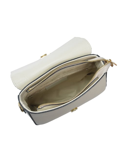Anna Luchini Beige Bolso de cuero - Image 4