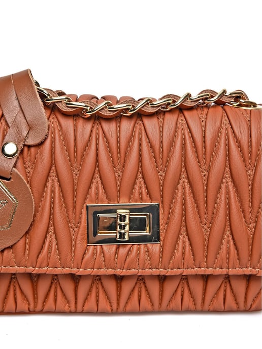 Luisa Vannini Brown Bolso de cuero - Image 2