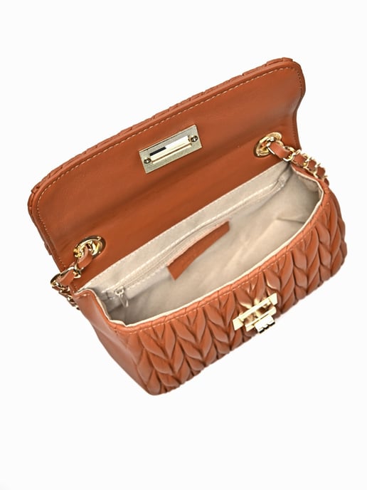 Luisa Vannini Brown Bolso de cuero - Image 3