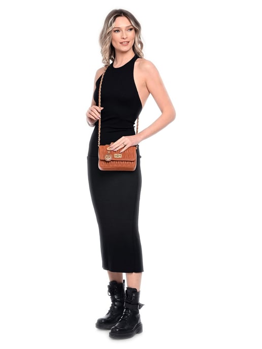 Luisa Vannini Brown Bolso de cuero - Image 4