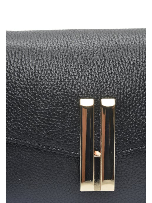 Anna Luchini Negro Bolso de cuero - Image 3