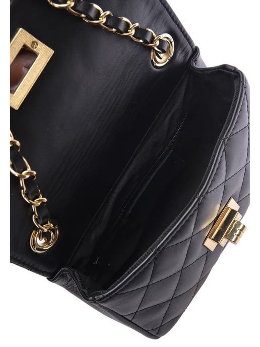 Luisa Vannini Negro Bolso de cuero - Image 4