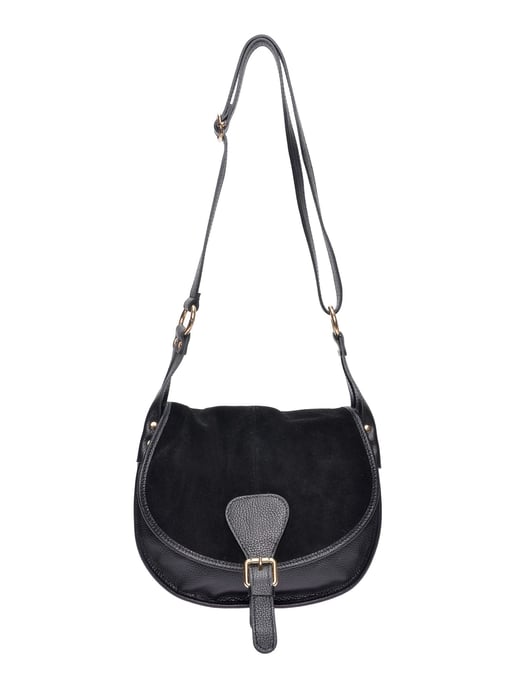 Luisa Vannini Negro Bolso de cuero - Image 1