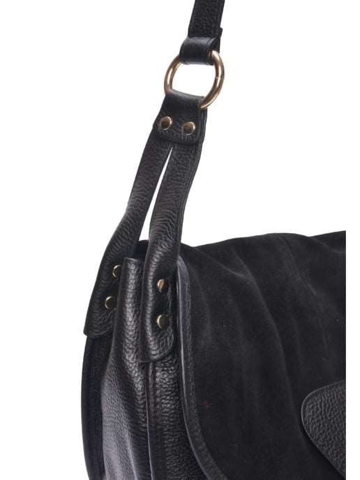 Luisa Vannini Negro Bolso de cuero - Image 3