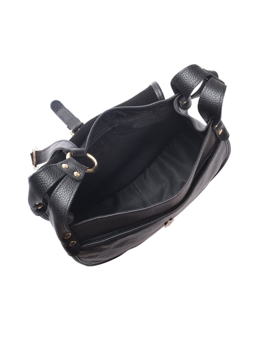 Luisa Vannini Negro Bolso de cuero - Image 4