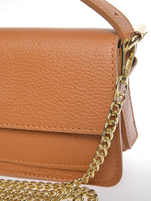 Anna Luchini Brown Bolso de cuero - Image 3