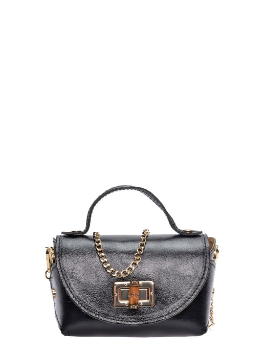 Roberta M Negro Bolso de cuero - Image 1
