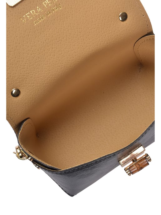 Roberta M Negro Bolso de cuero - Image 4