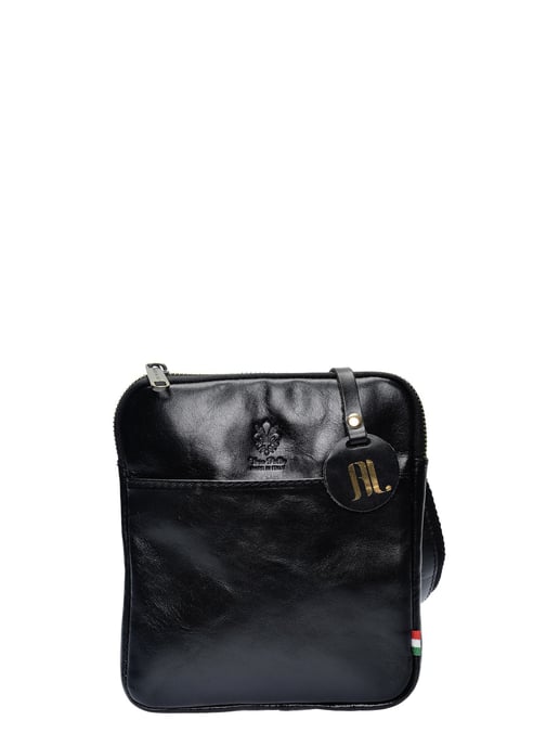Anna Luchini Negro Bolso de cuero - Image 1