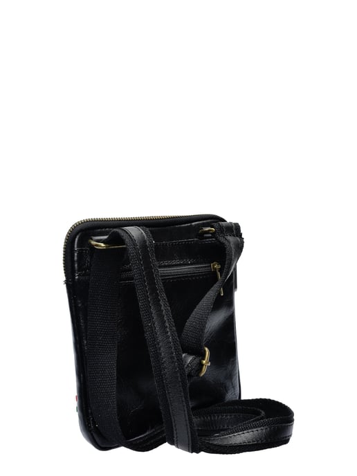 Anna Luchini Negro Bolso de cuero - Image 2