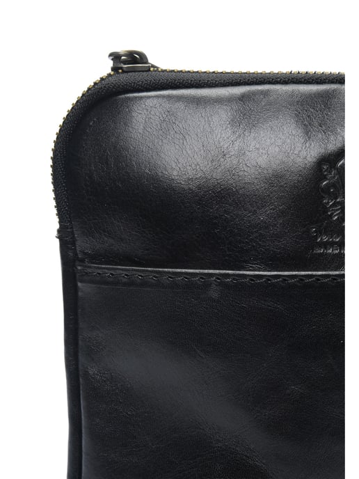 Anna Luchini Negro Bolso de cuero - Image 3