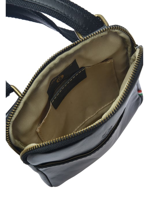 Anna Luchini Negro Bolso de cuero - Image 4