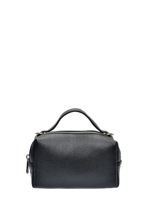 Isabella Rhea Negro Bolso de cuero - Image 1