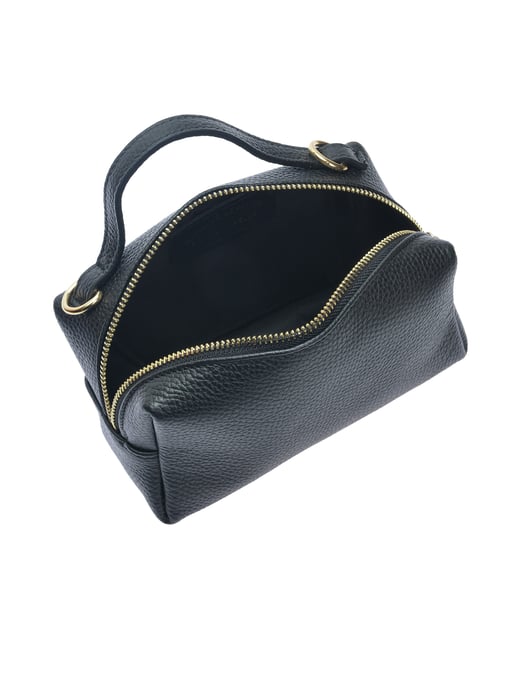Isabella Rhea Negro Bolso de cuero - Image 4