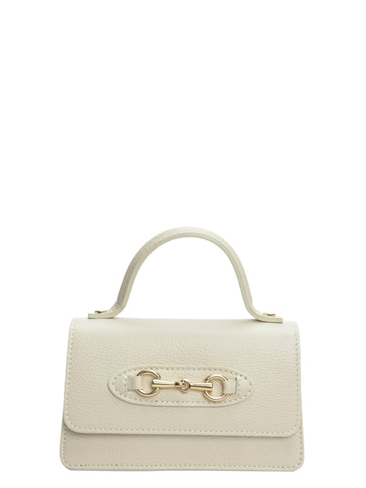 Isabella Rhea Beige Bolso de cuero - Image 1