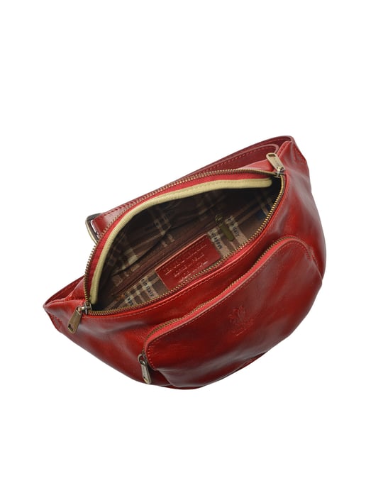 Isabella Rhea Rojo Bolso de cuero - Image 4
