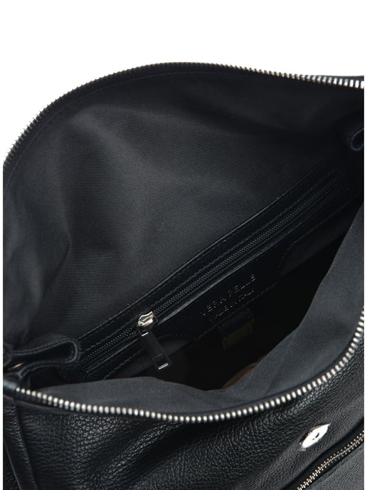 Anna Luchini Negro Bolso de cuero - Image 4