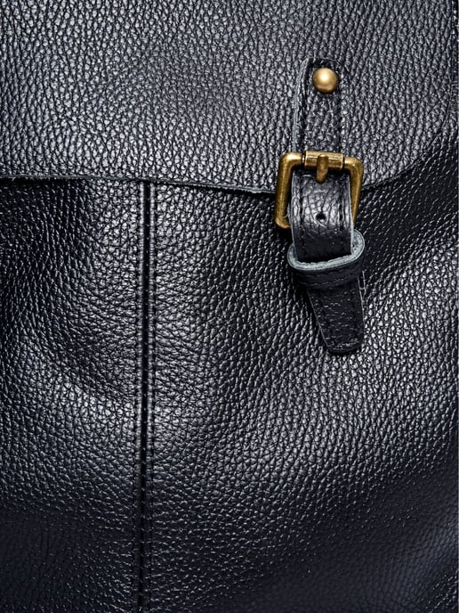 Roberta M Negro Bolso de cuero - Image 3