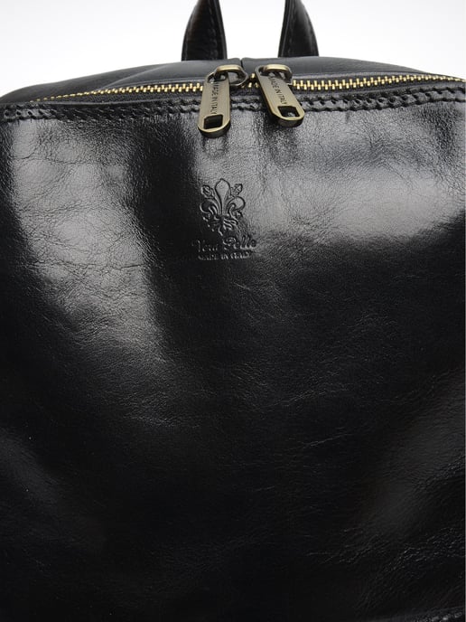 Anna Luchini Negro Bolso de cuero - Image 3
