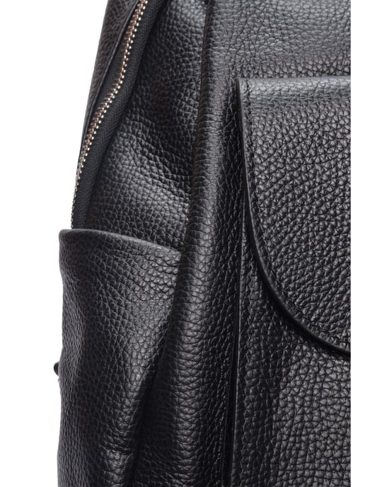 Anna Luchini Negro Bolso de cuero - Image 3