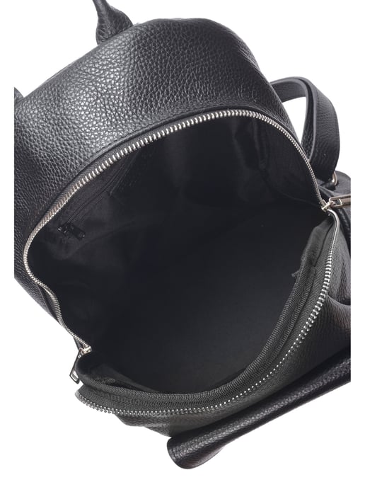 Anna Luchini Negro Bolso de cuero - Image 4