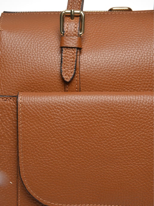 Luisa Vannini Brown Bolso de cuero - Image 3