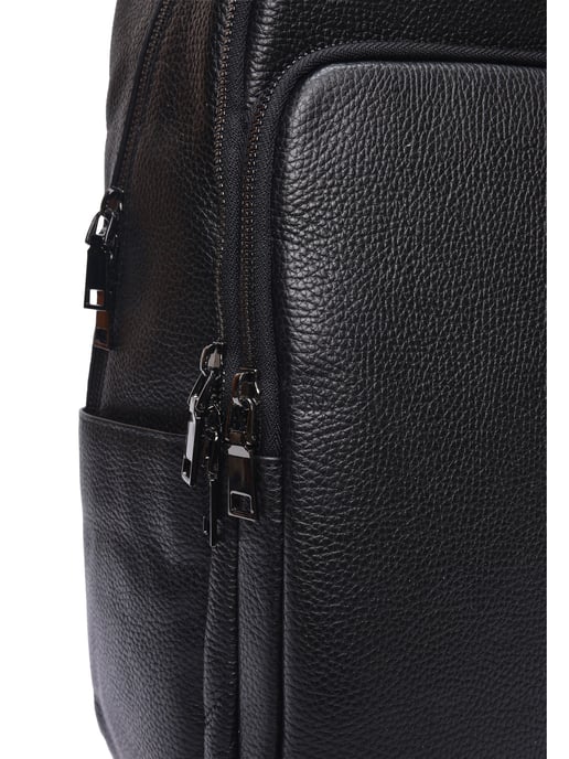 Luisa Vannini Negro Bolso de cuero - Image 3
