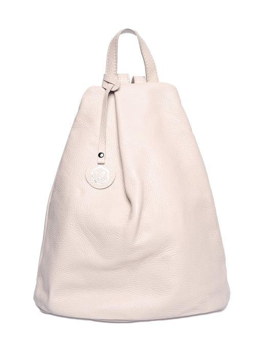 Luisa Vannini Beige Bolso de cuero - Image 1