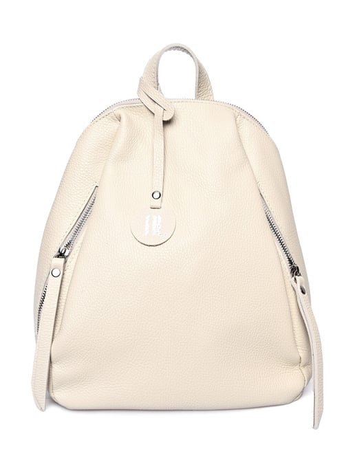 Anna Luchini Beige Bolso de cuero - Image 1