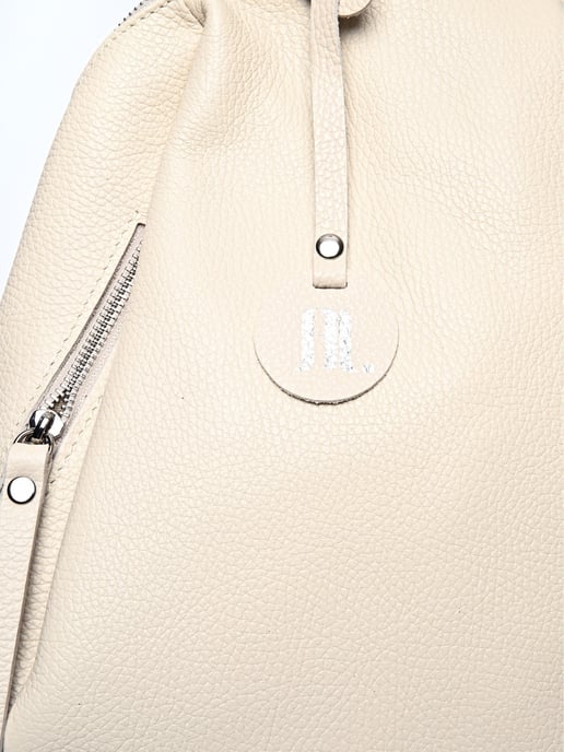 Anna Luchini Beige Bolso de cuero - Image 3