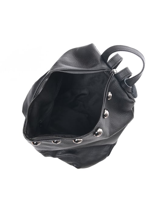 Luisa Vannini Negro Bolso de cuero - Image 4