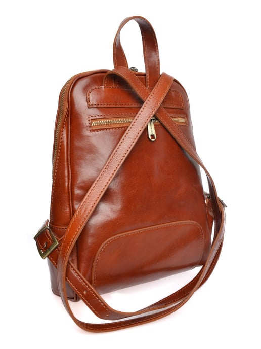 Anna Luchini Brown Bolso de cuero - Image 2