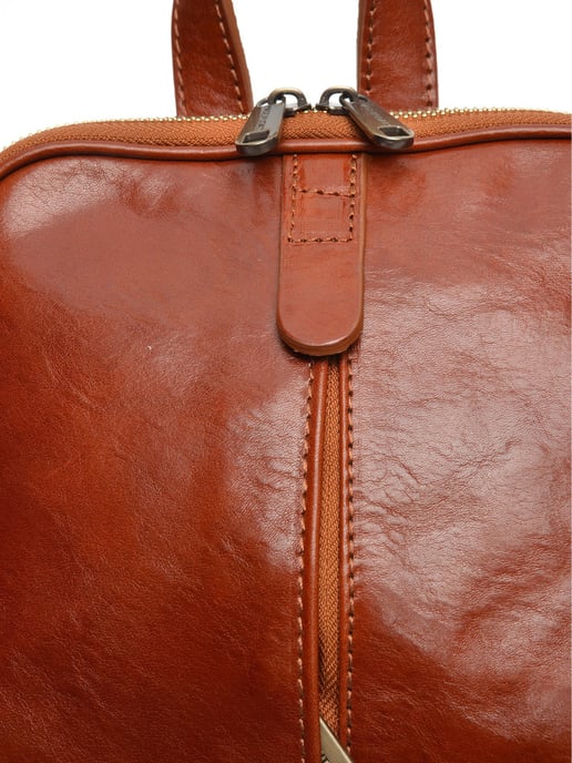 Anna Luchini Brown Bolso de cuero - Image 3