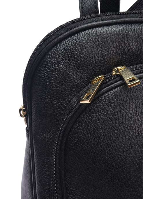 Anna Luchini Negro Bolso de cuero - Image 3