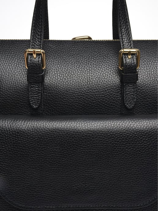 Luisa Vannini Negro Bolso de cuero - Image 3