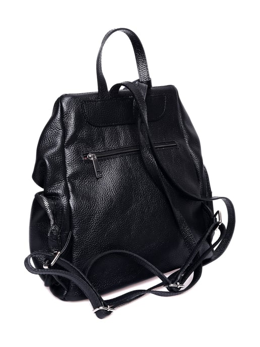 Luisa Vannini Negro Bolso de cuero - Image 2