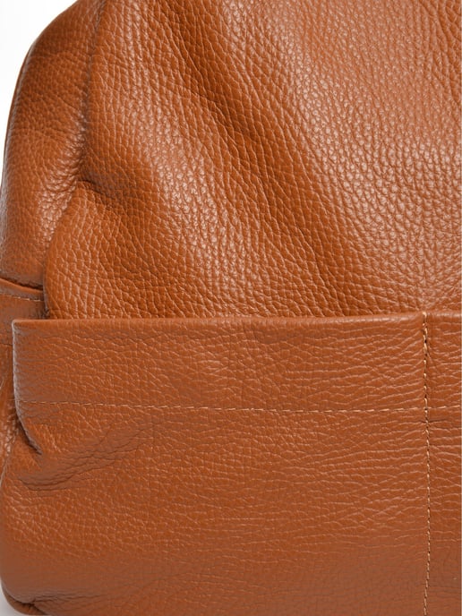 Anna Luchini Brown Bolso de cuero - Image 3