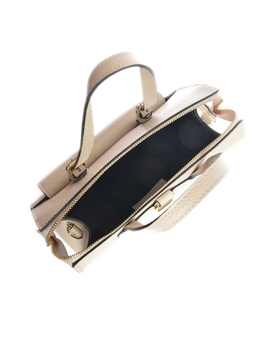 Luisa Vannini Beige Bolso de cuero - Image 4