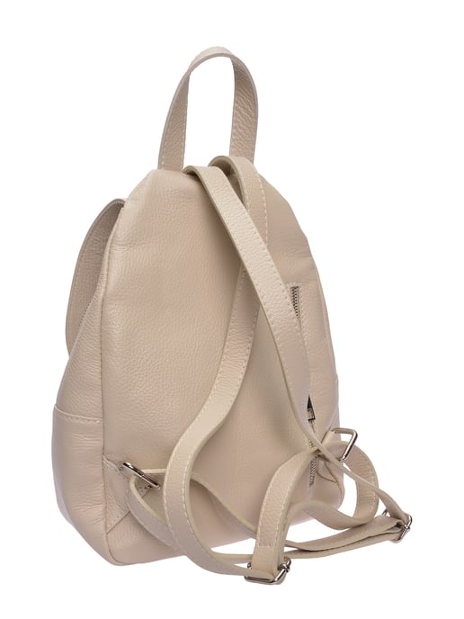Roberta M Beige Bolso de cuero - Image 2