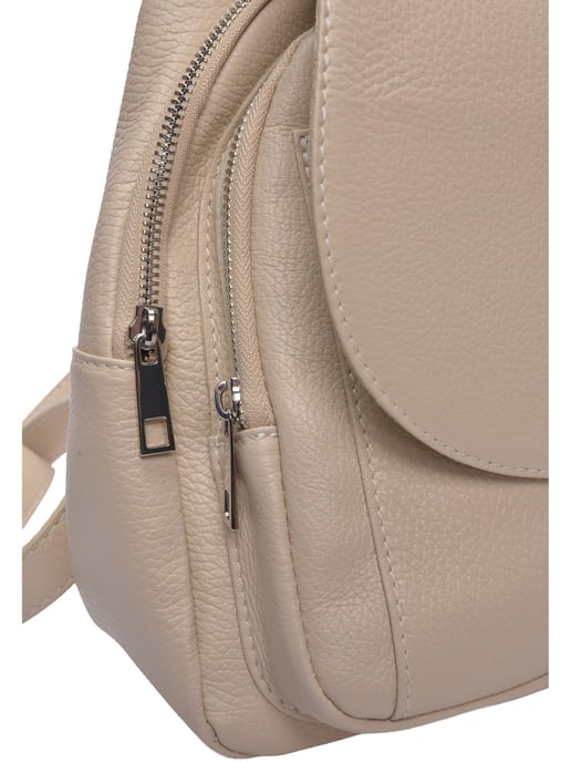 Roberta M Beige Bolso de cuero - Image 3